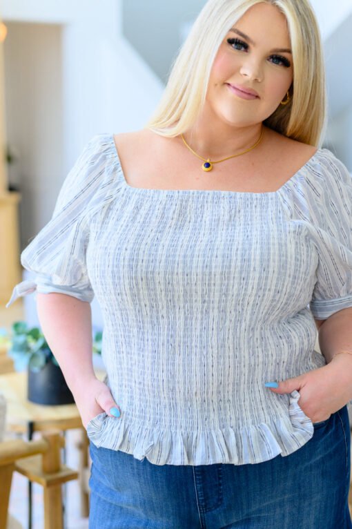 Anticipating More Smocked Blouse - Fashion Are Us