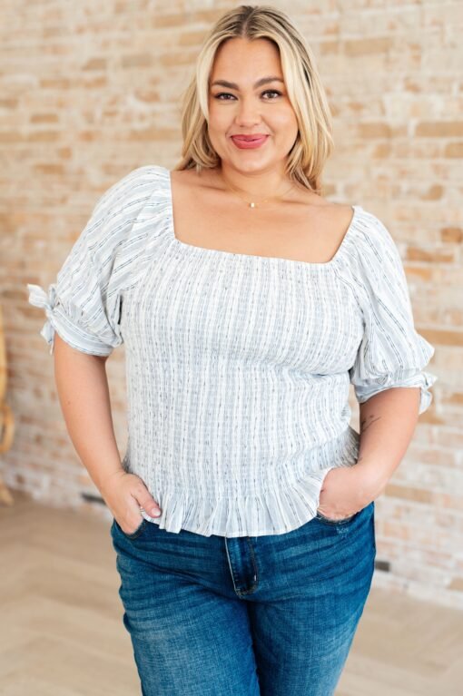 Anticipating More Smocked Blouse - Fashion Are Us